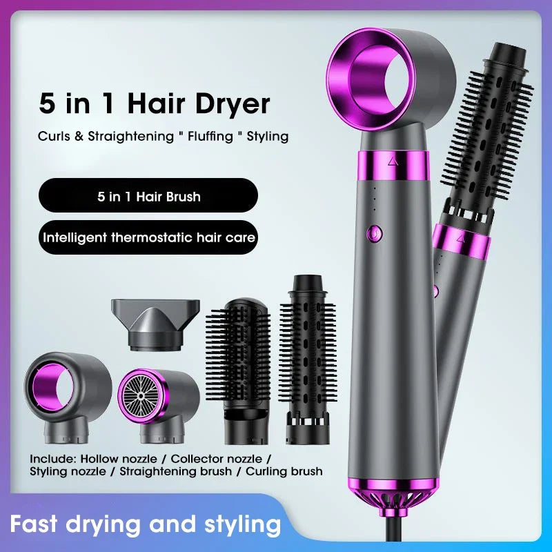 5in1 Multifunctional Hair Straightener-1