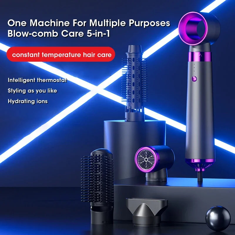 5in1 Multifunctional Hair Straightener-2