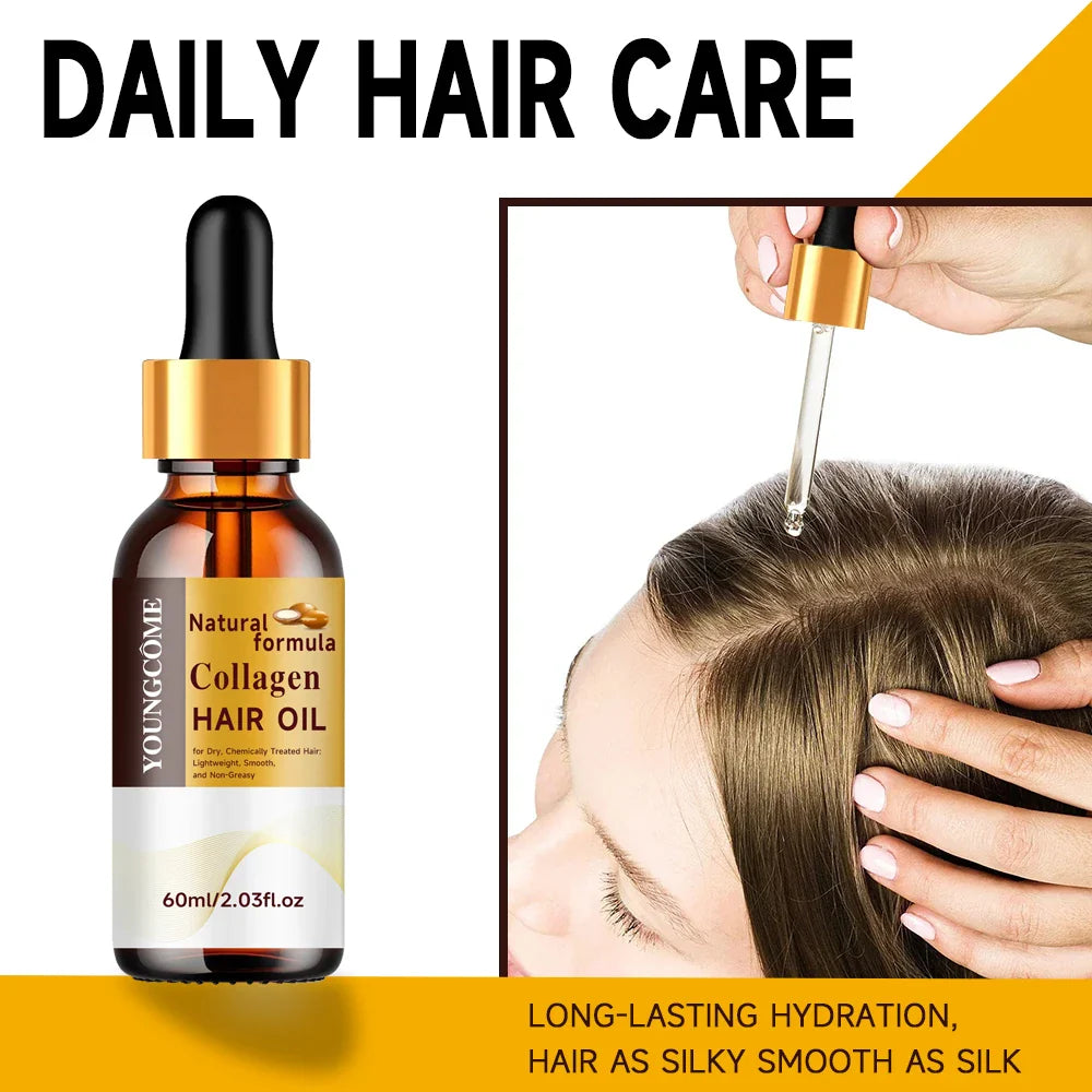 Collagen Keratin Hair Mask & Oil Control Moisturizer