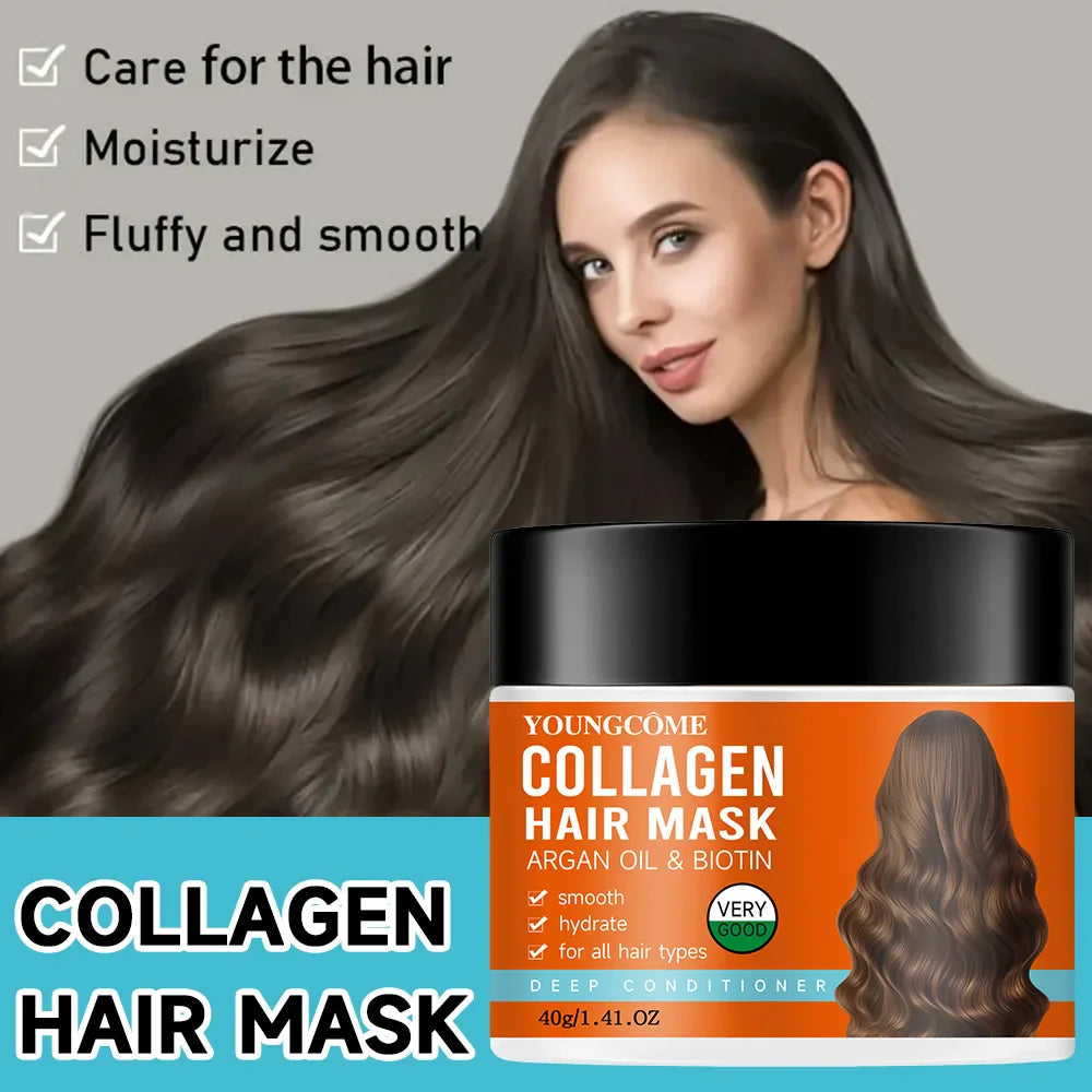 Collagen Keratin Hair Mask for Damage Repair