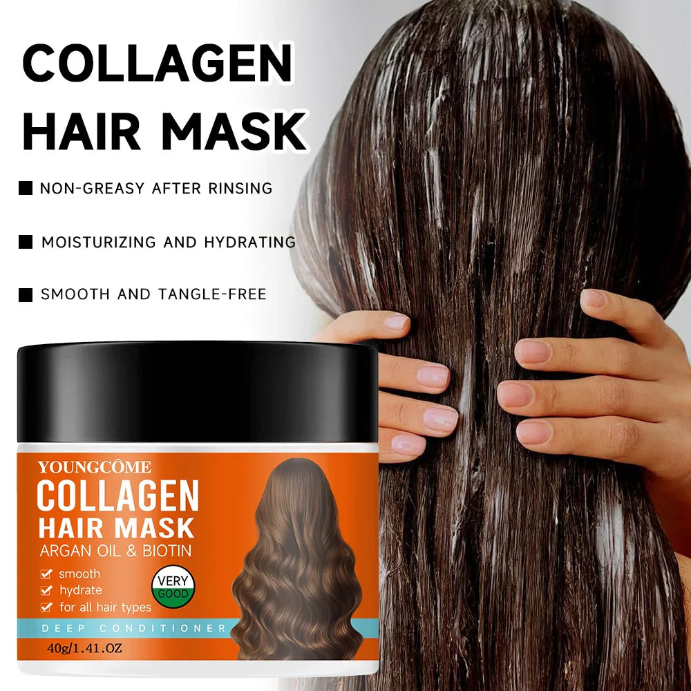 Collagen Keratin Hair Mask for Damage Repair